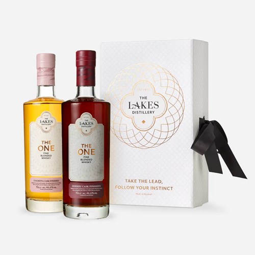 The Lakes The One Whisky Twin Gift Box 2x70cl